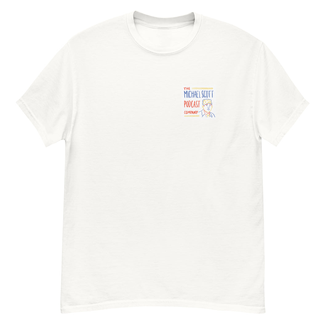 Printed MSPC Logo T-Shirt White